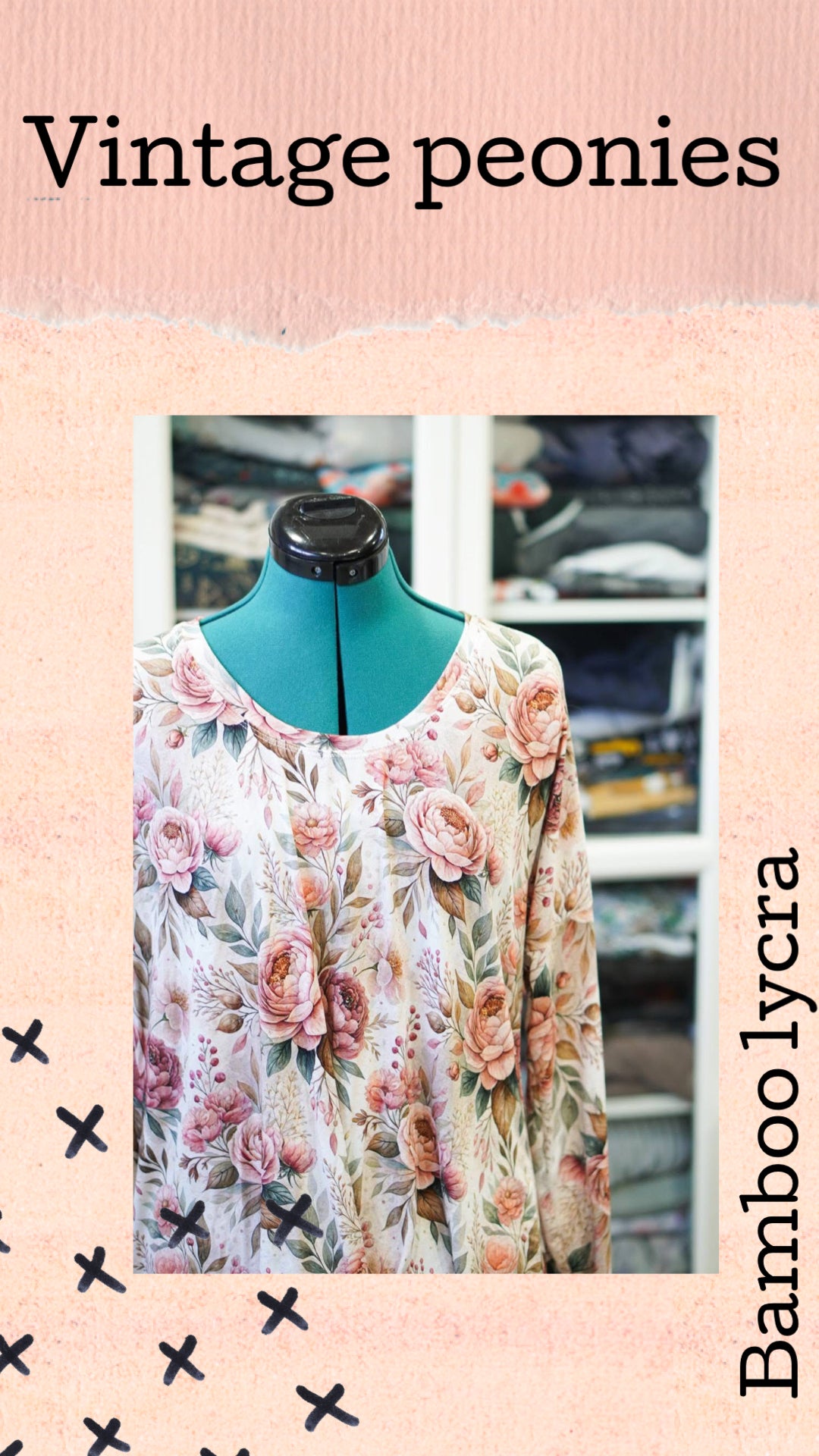 Vintage peonies preorder round 33