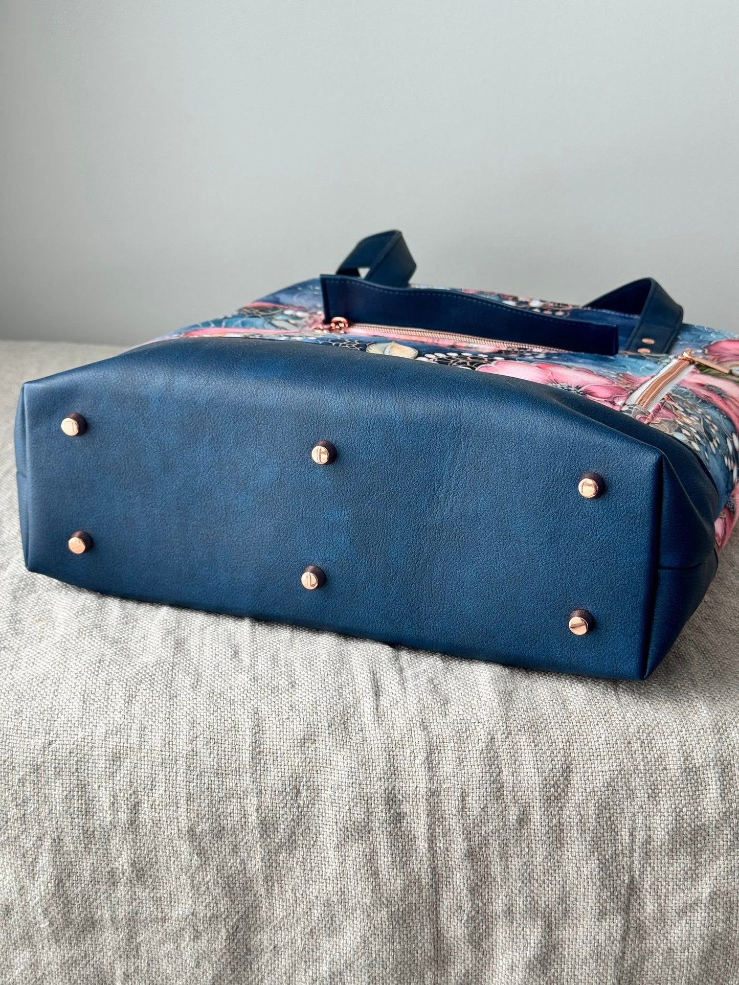 Denim and lace round 36 retail