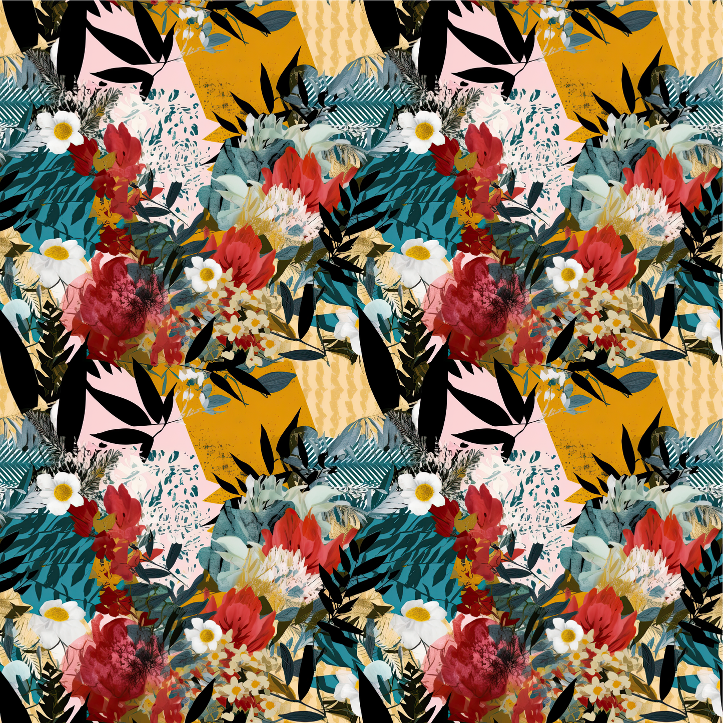 Abstract floral preorder round 41