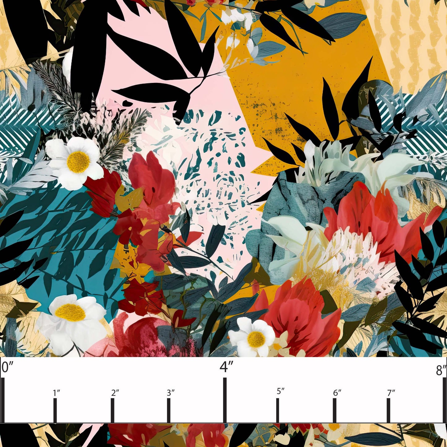 Abstract floral preorder round 41