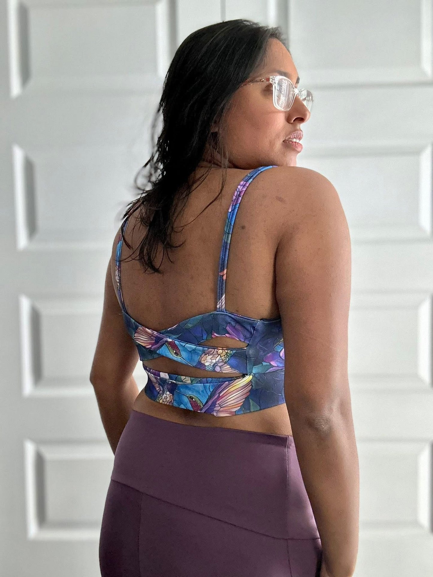 Stained glass hummingbirds preorder round 34