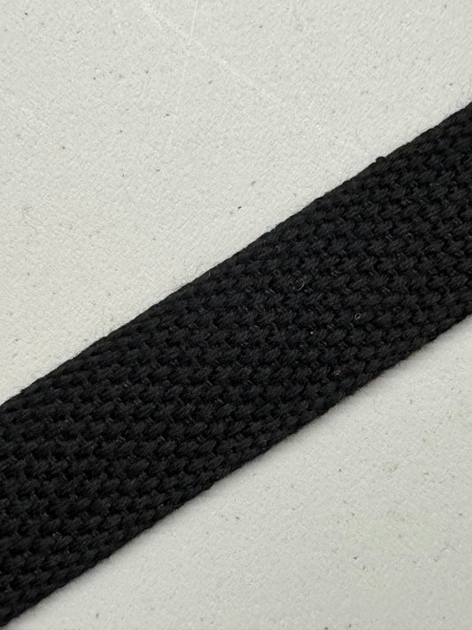 Cotton webbing 1” (25mm) loose weave