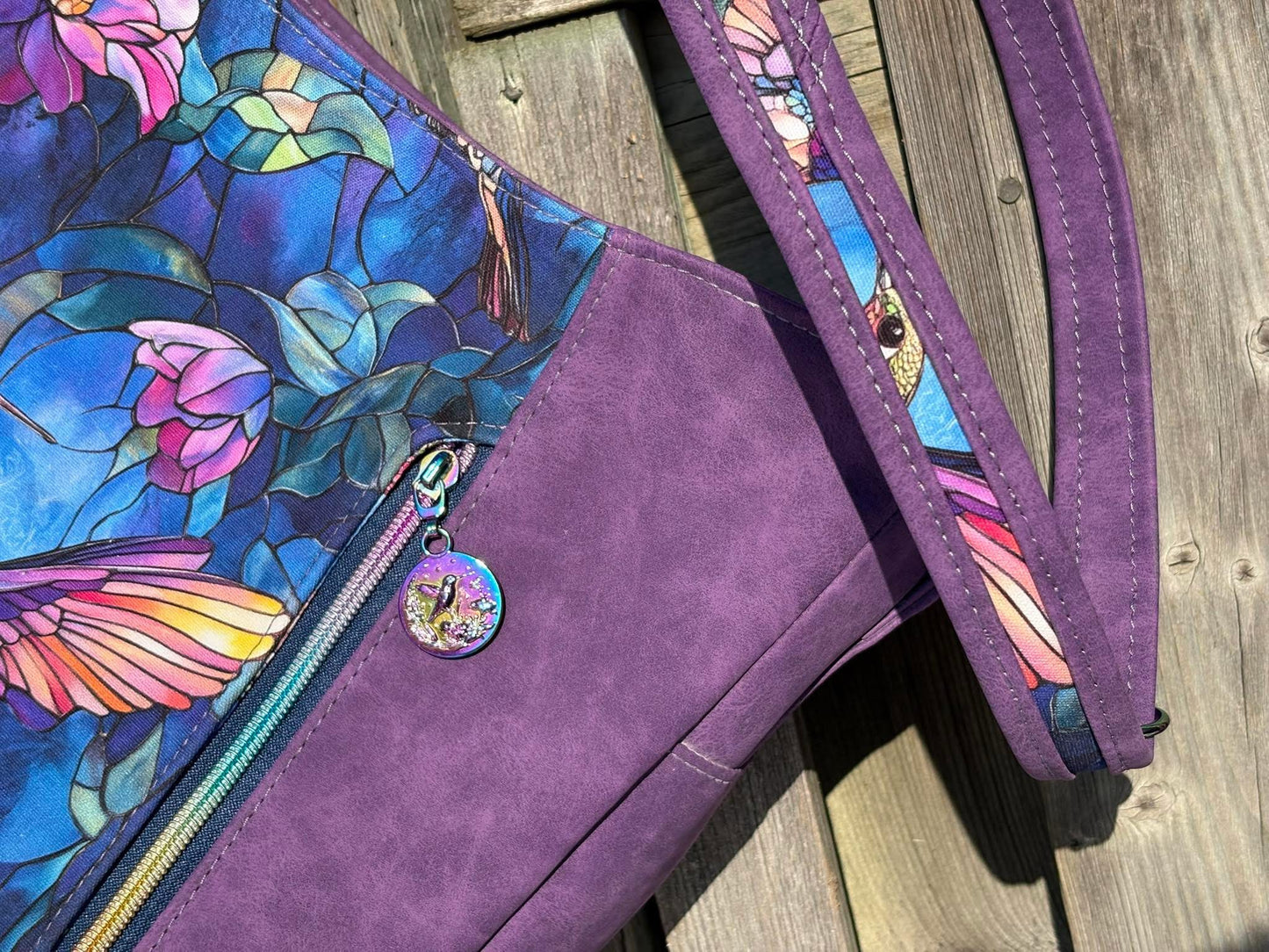 Stained glass hummingbirds preorder round 34