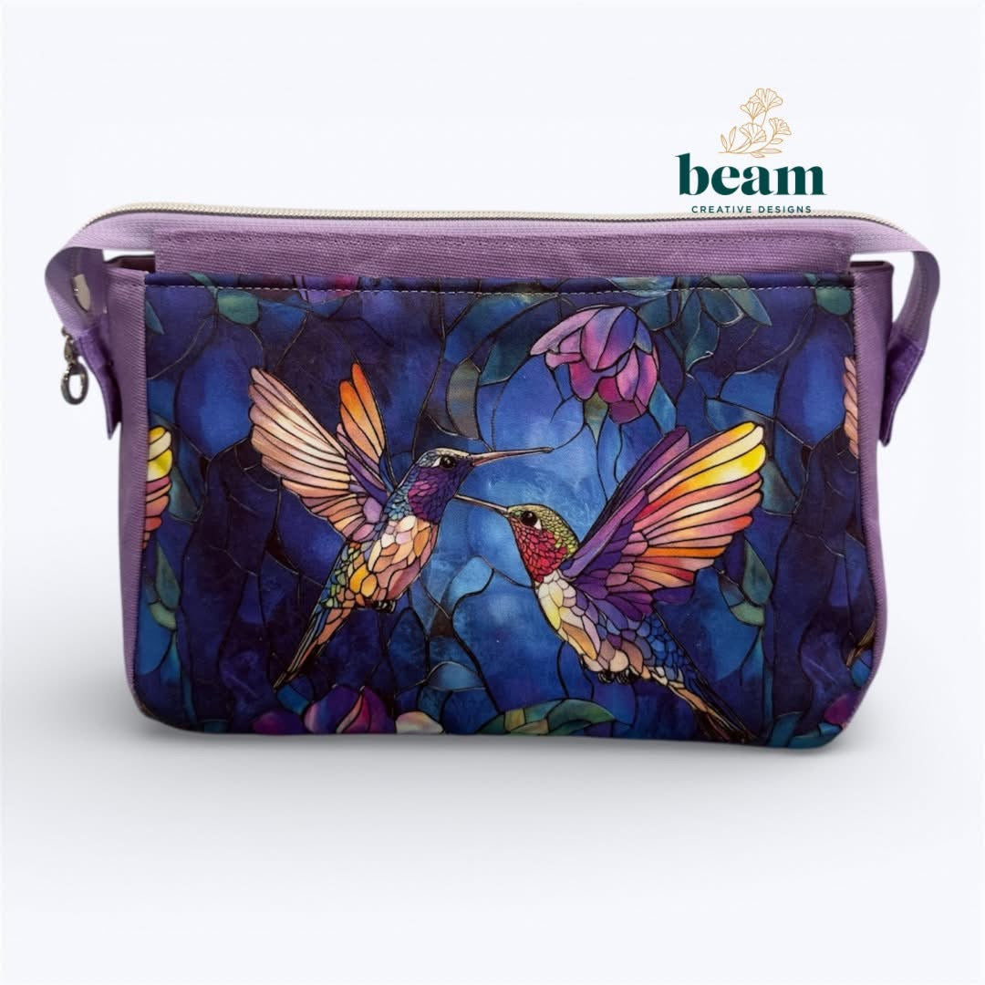 Stained glass hummingbirds preorder round 34