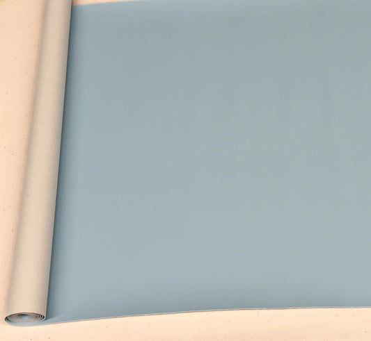 Light blue faux leather vinyl