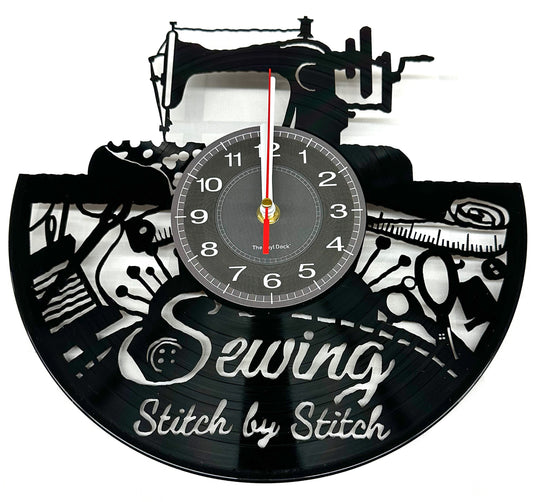 Stitch by stitch clock