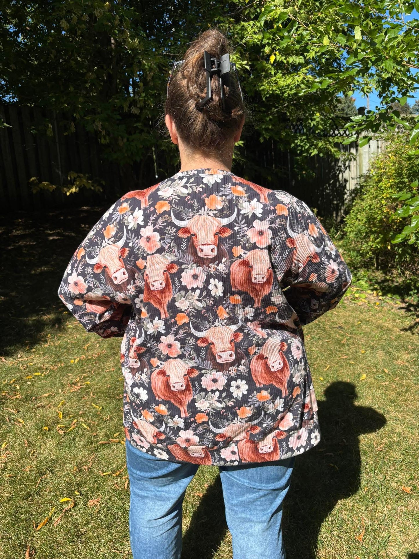 Dark highland cow preorder round 30