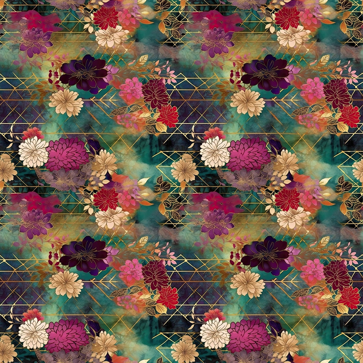 Chiyogami flowers preorder round 33