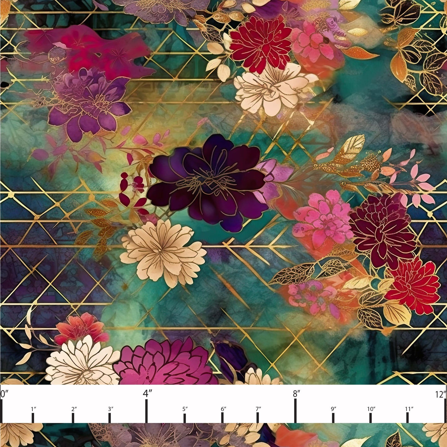 Chiyogami flowers preorder round 33