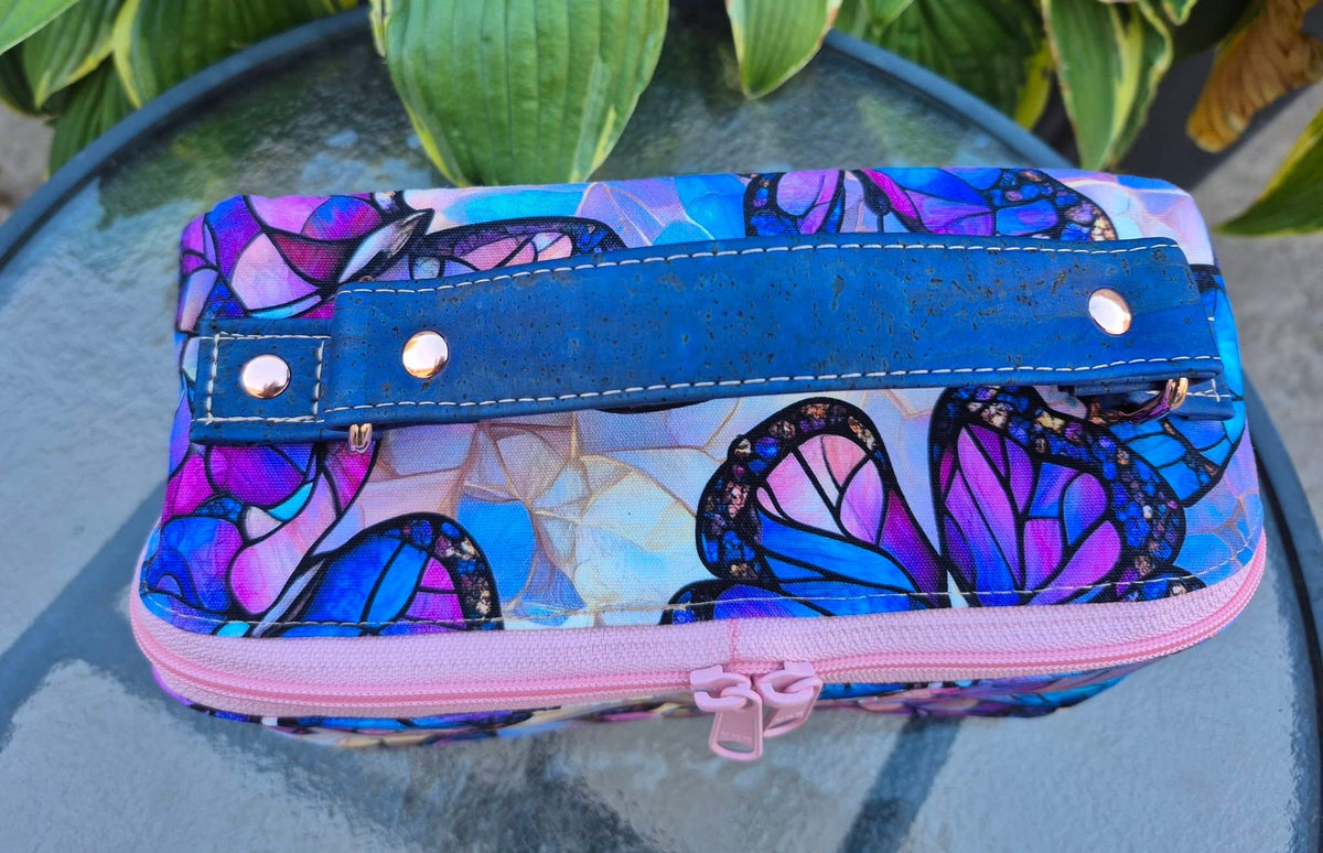 Stained glass butterflies preorder round 43