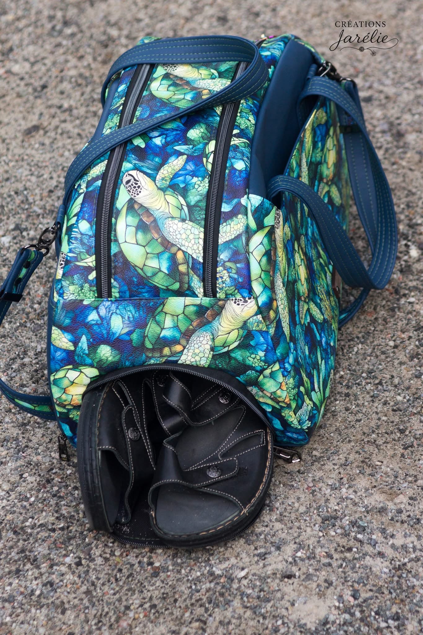 Stained glass turtles preorder round 40