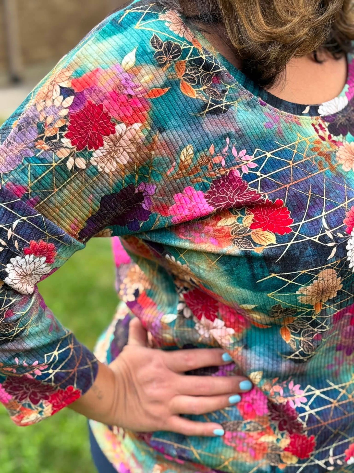 Chiyogami flowers preorder round 41