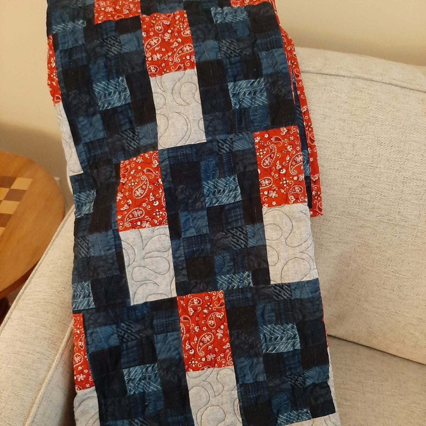 Denim patchwork preorder round 41