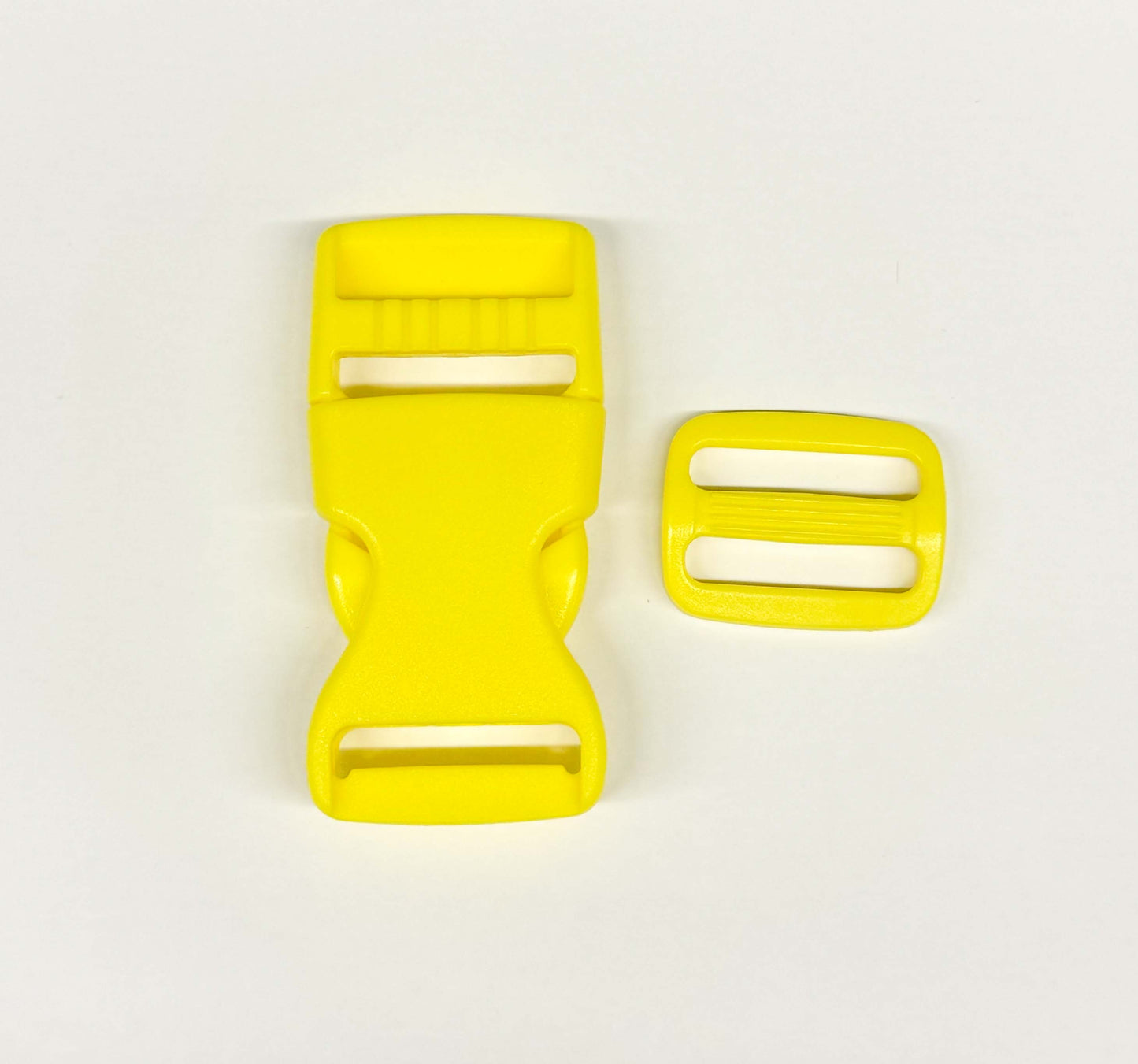 Side release plastic buckle set size: 1” (25mm)