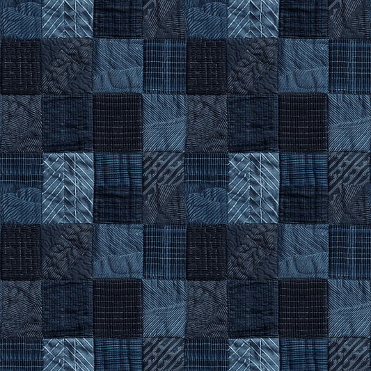 Denim patchwork preorder round 22