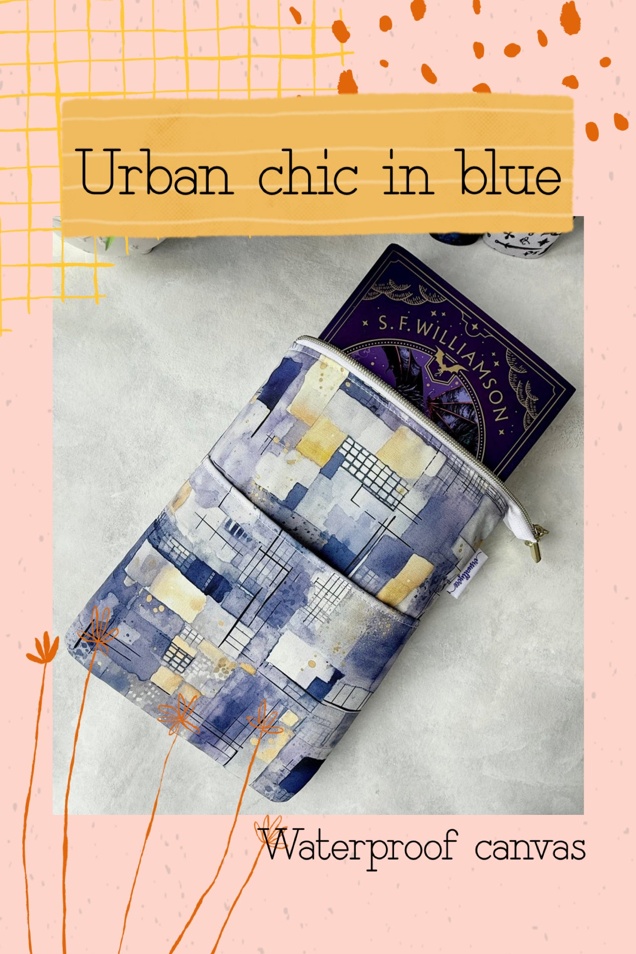 Urban chic in blue round 36 retail