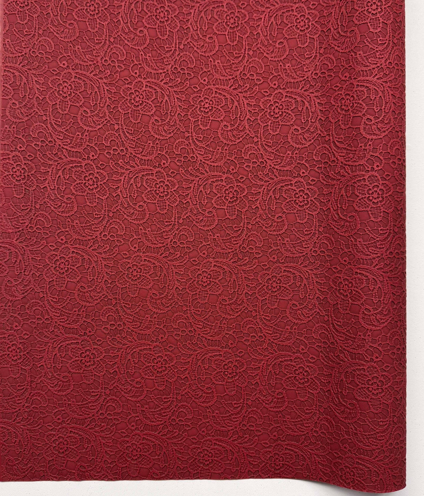 Lace textured vinyl