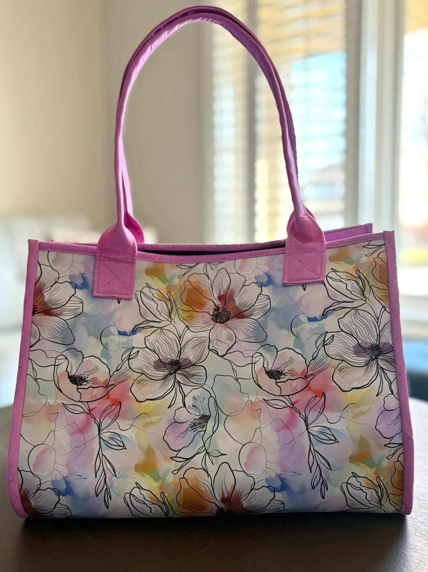 Floral watercolour round 37 retail