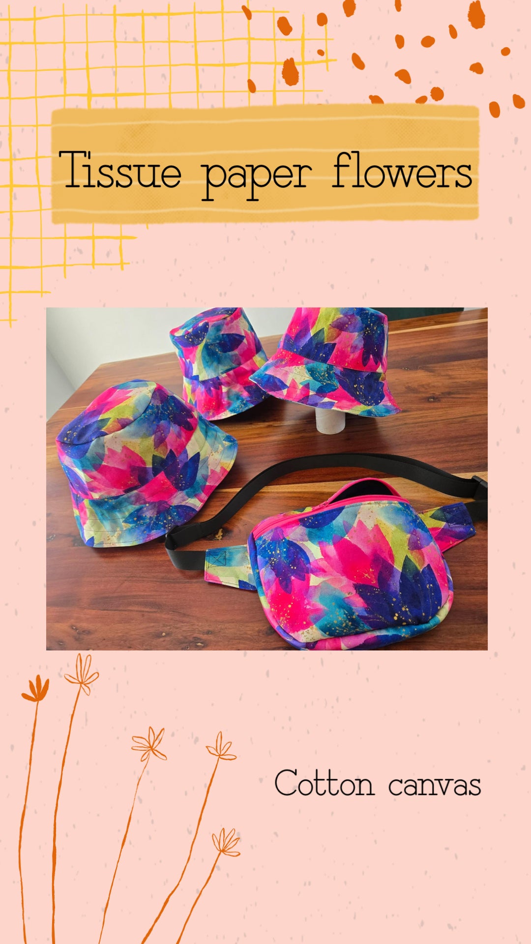 Tissue paper flowers round 36 retail