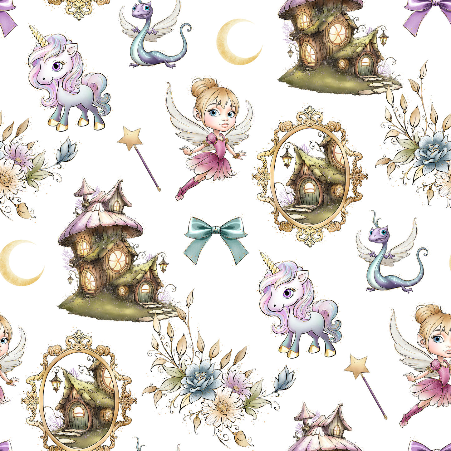 Fairies clear jelly vinyl