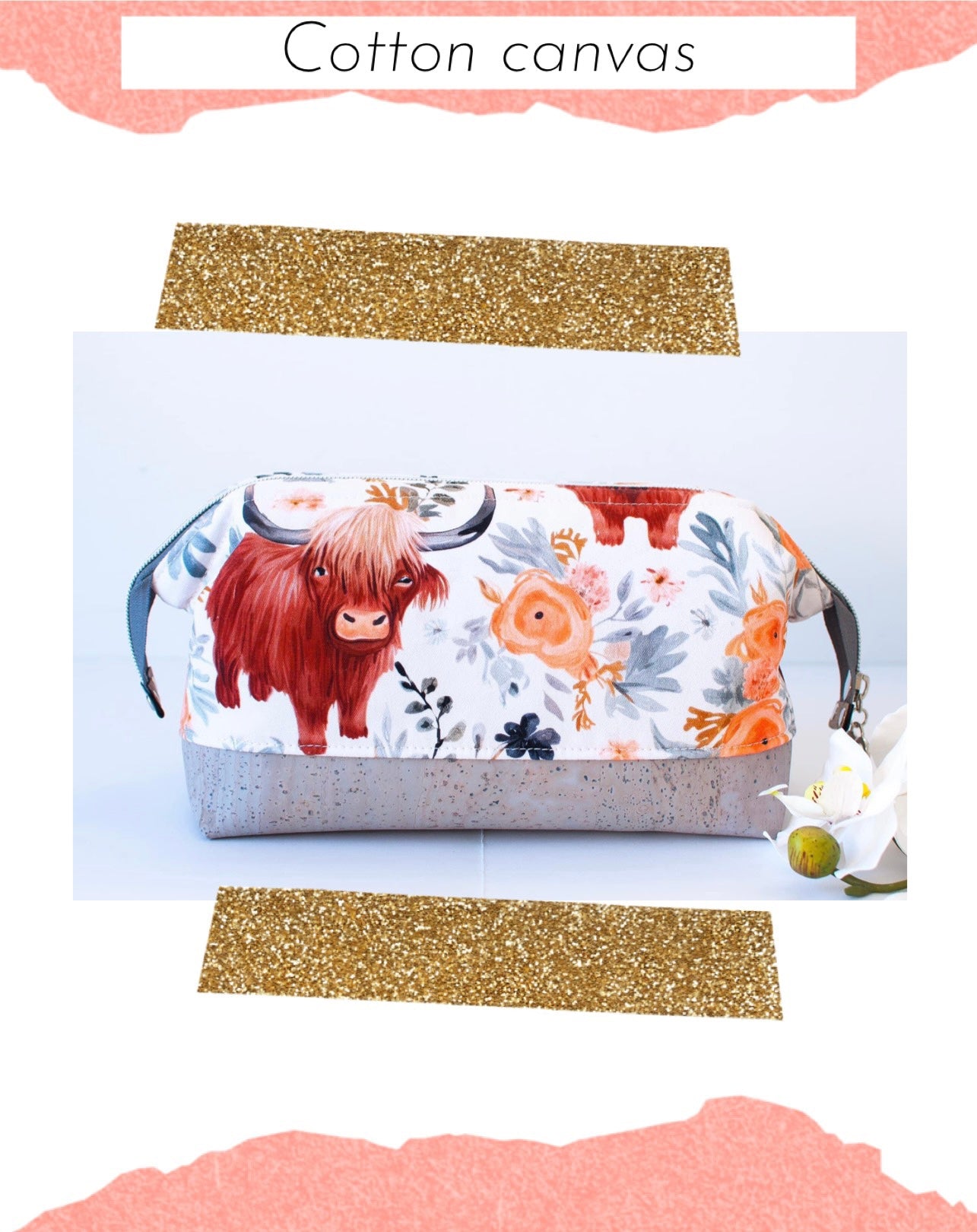Highland cow quilt show retail