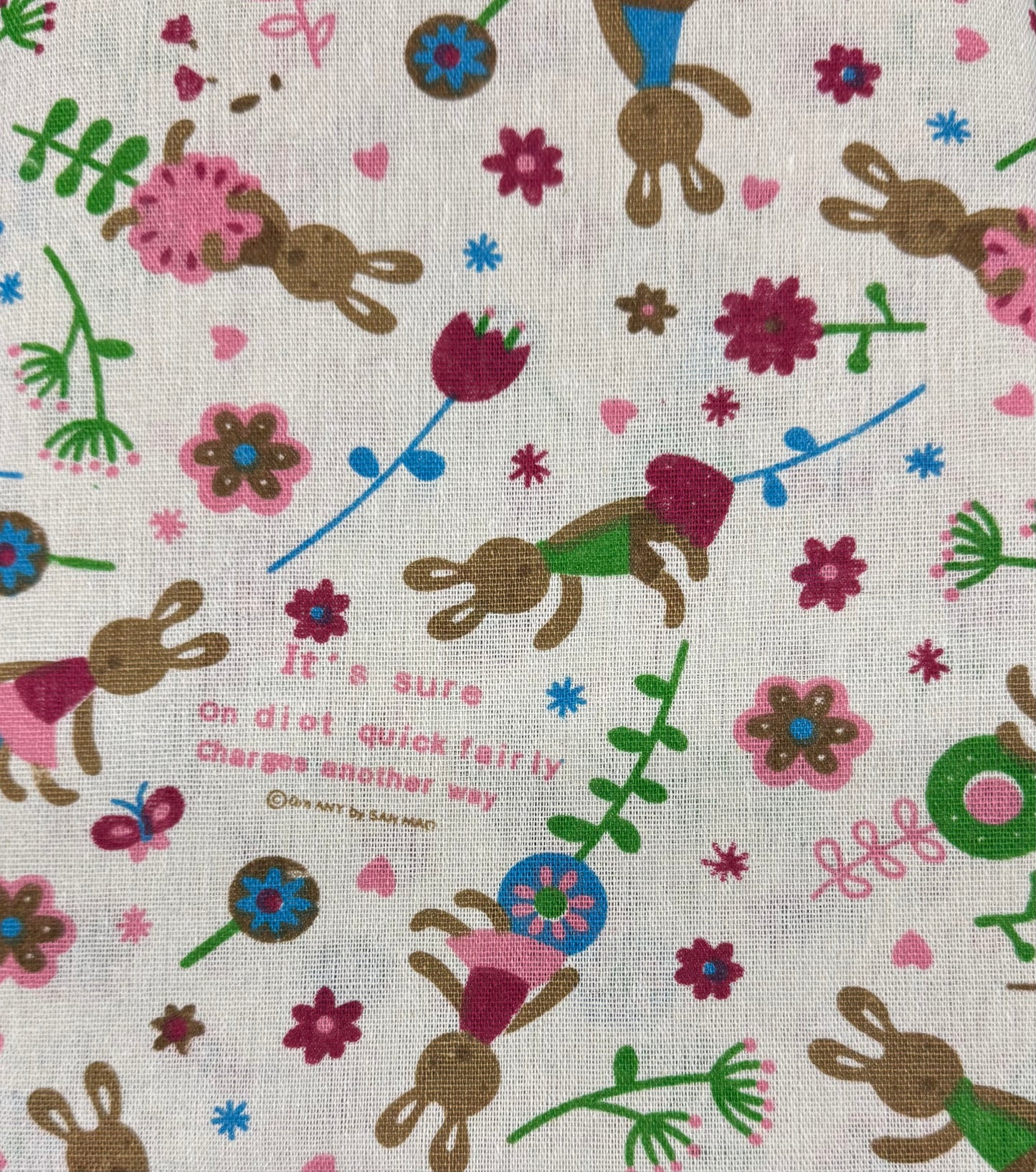 Clearance - Spring bunny burlap