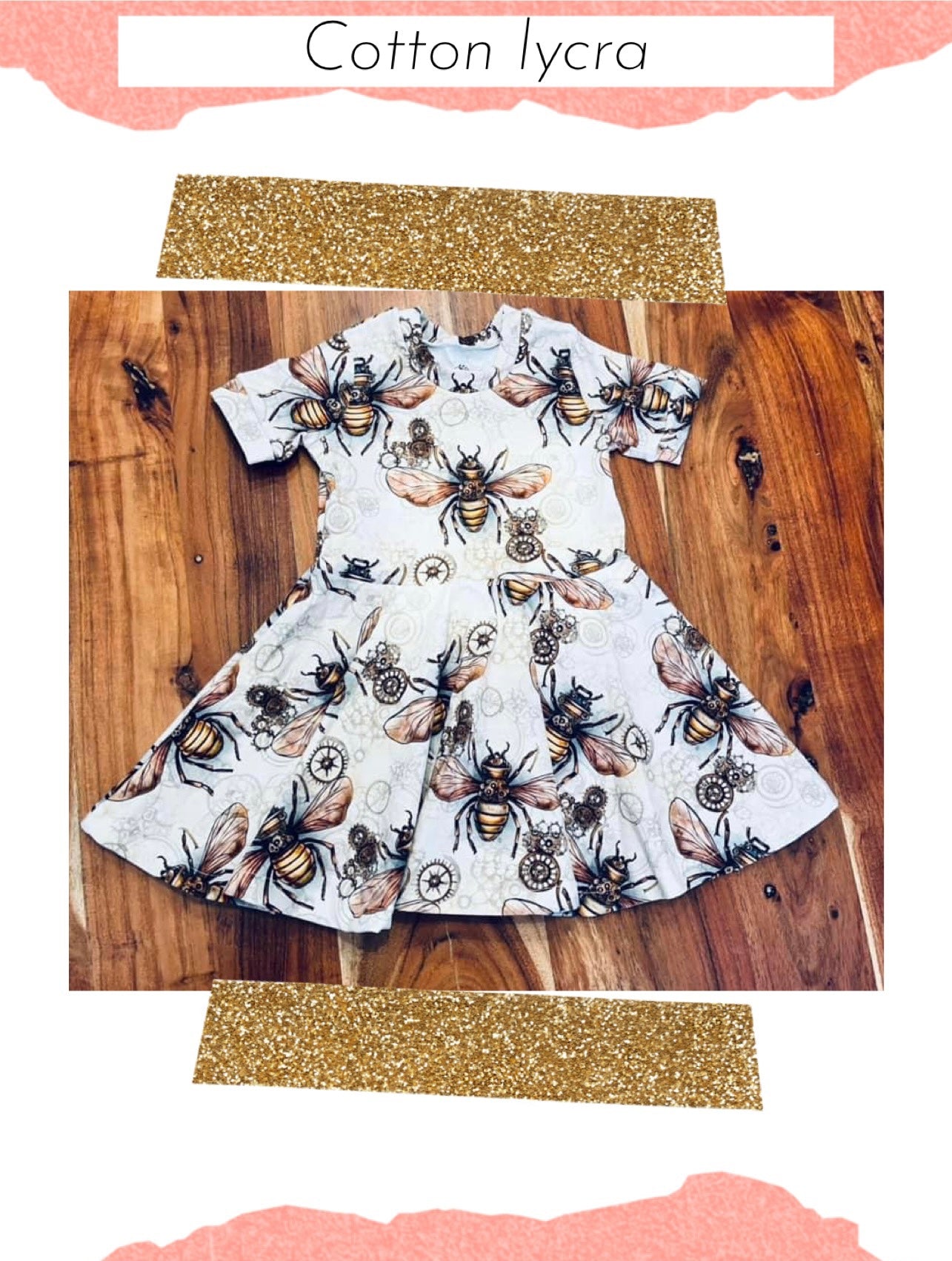 Steampunk bees preorder round 38.5