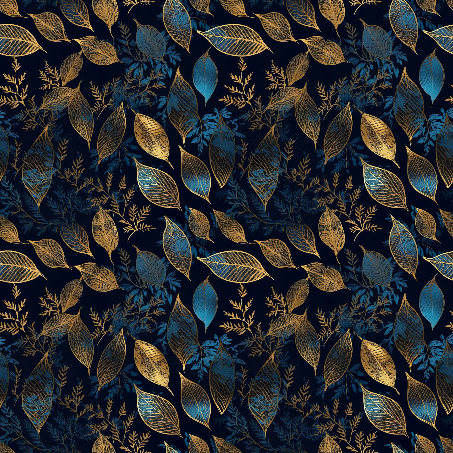 Golden turquoise leaf preorder round 34