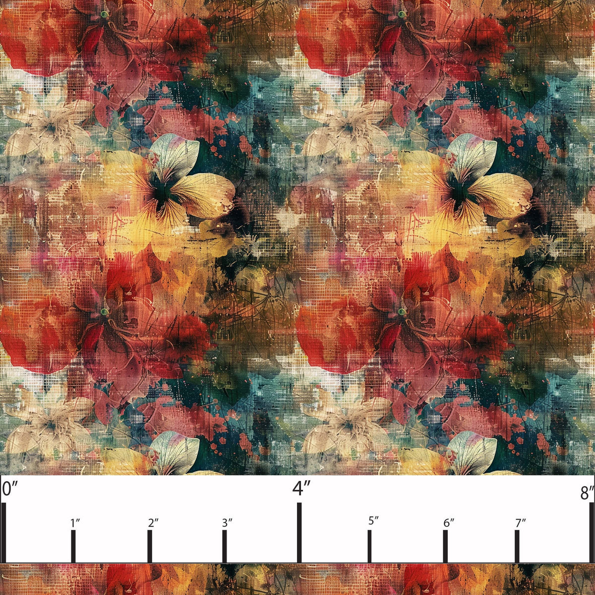 Grunge flowers preorder round 42