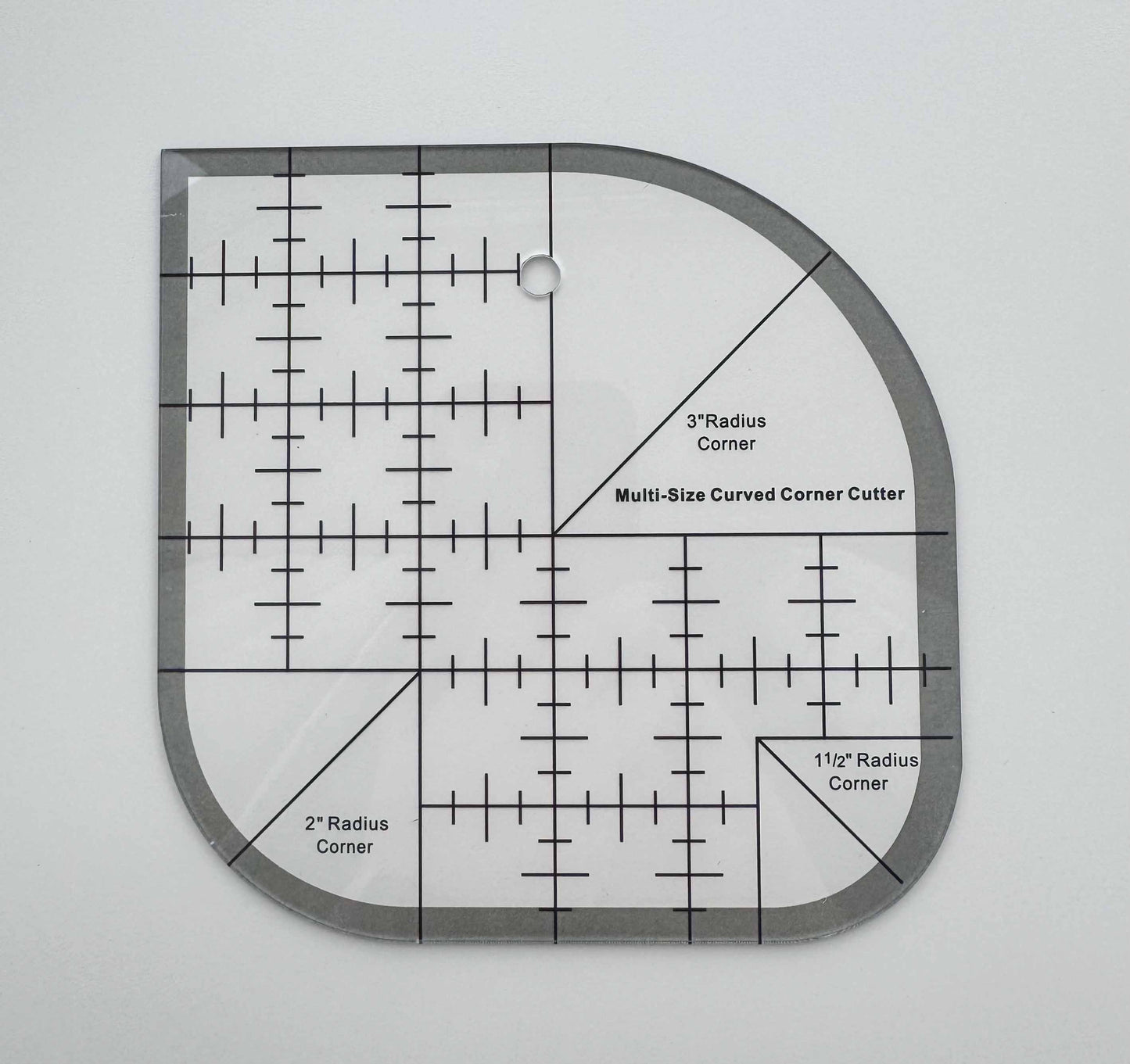 Multi sizes corner ruler