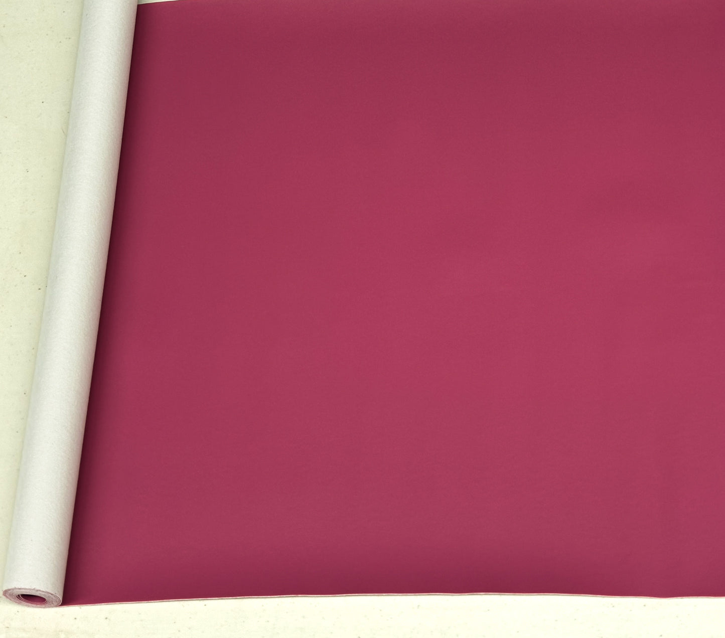 Raspberry faux leather vinyl