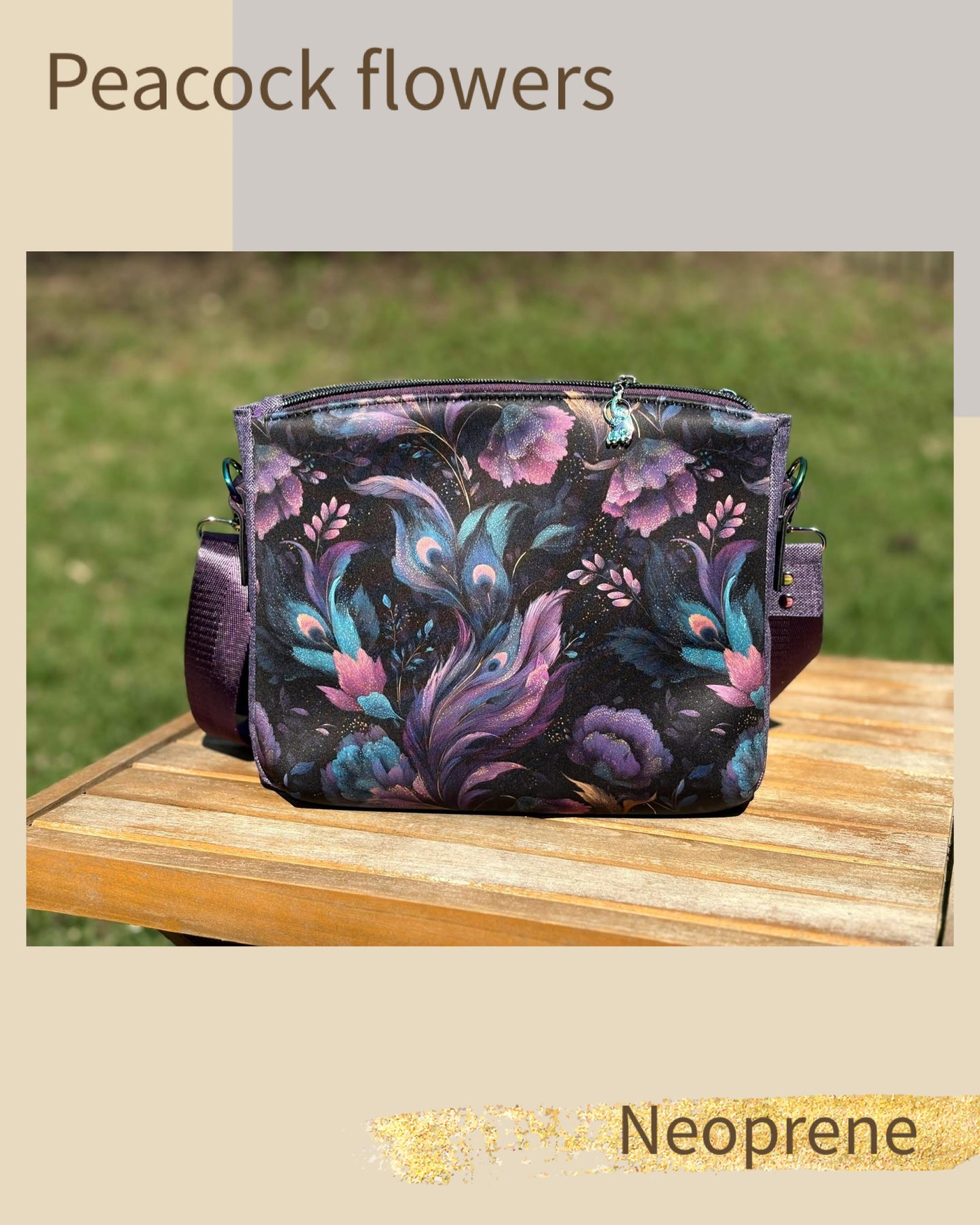 Peacock flowers round 37 retail