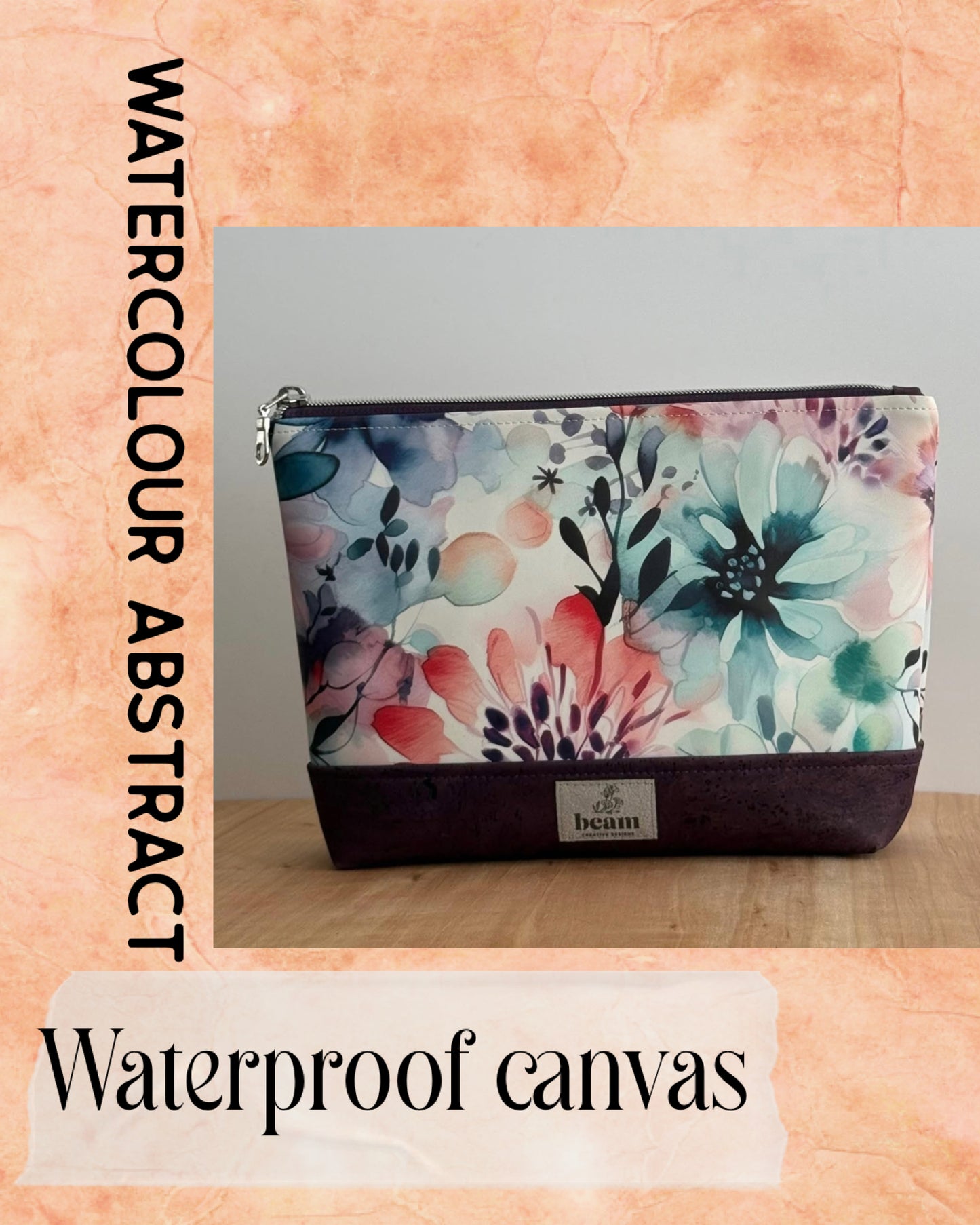 Watercolour abstract preorder round 37.5 retail