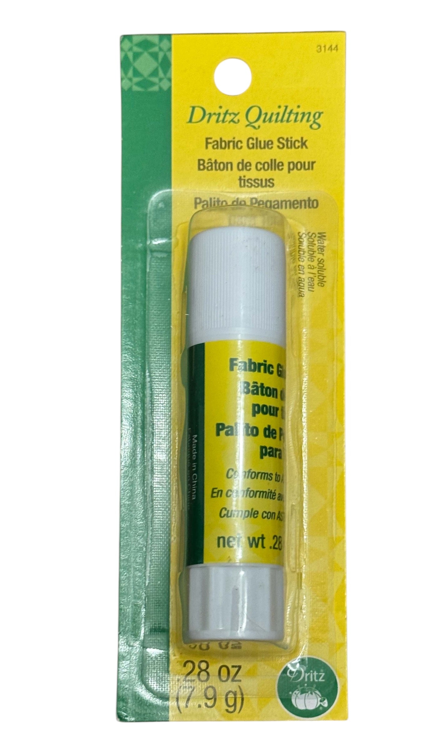 Fabric glue stick