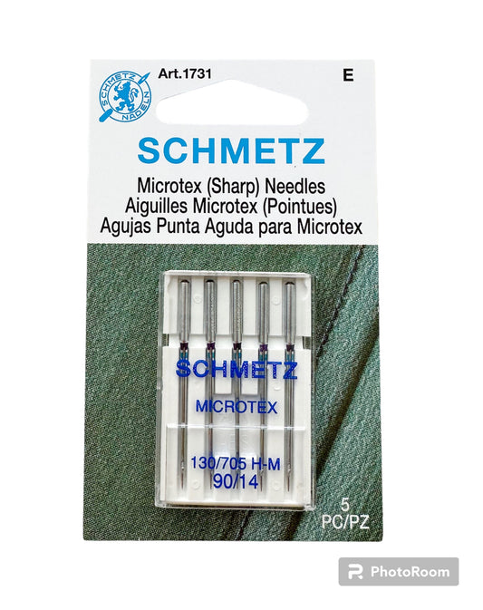 Schmetz Microtex (sharpe) needles size 90/14