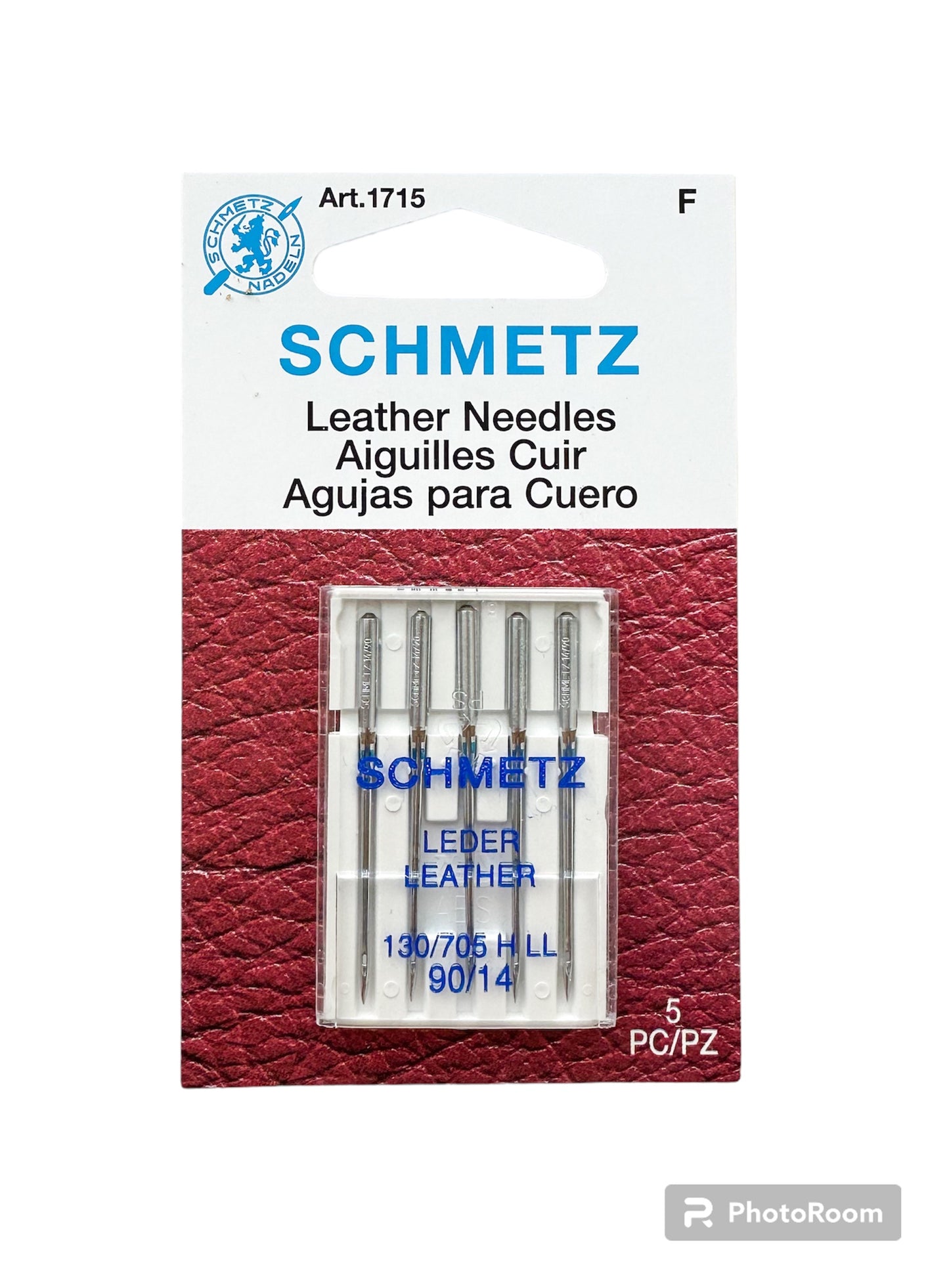 Schmetz leather needles size 90/14