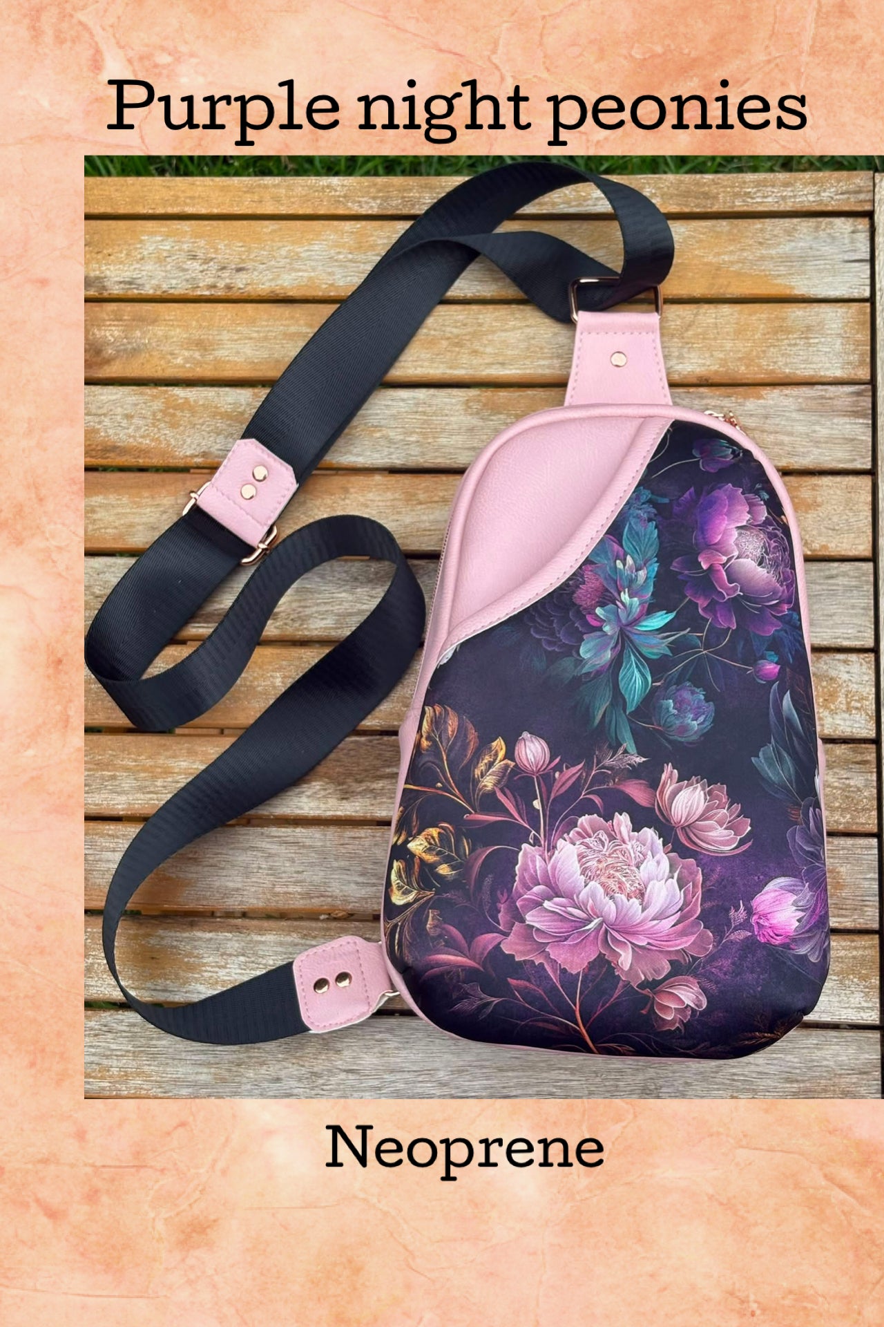 Purple night peonies preorder round 40