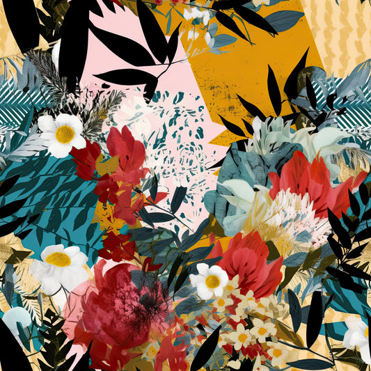 Abstract floral preorder round 41