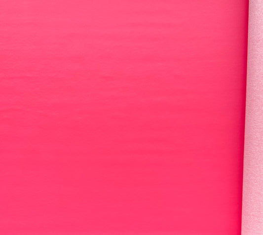 Bright pink faux leather vinyl