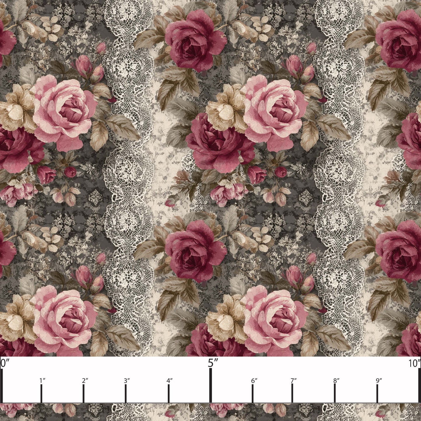 Lacy roses round 37 retail