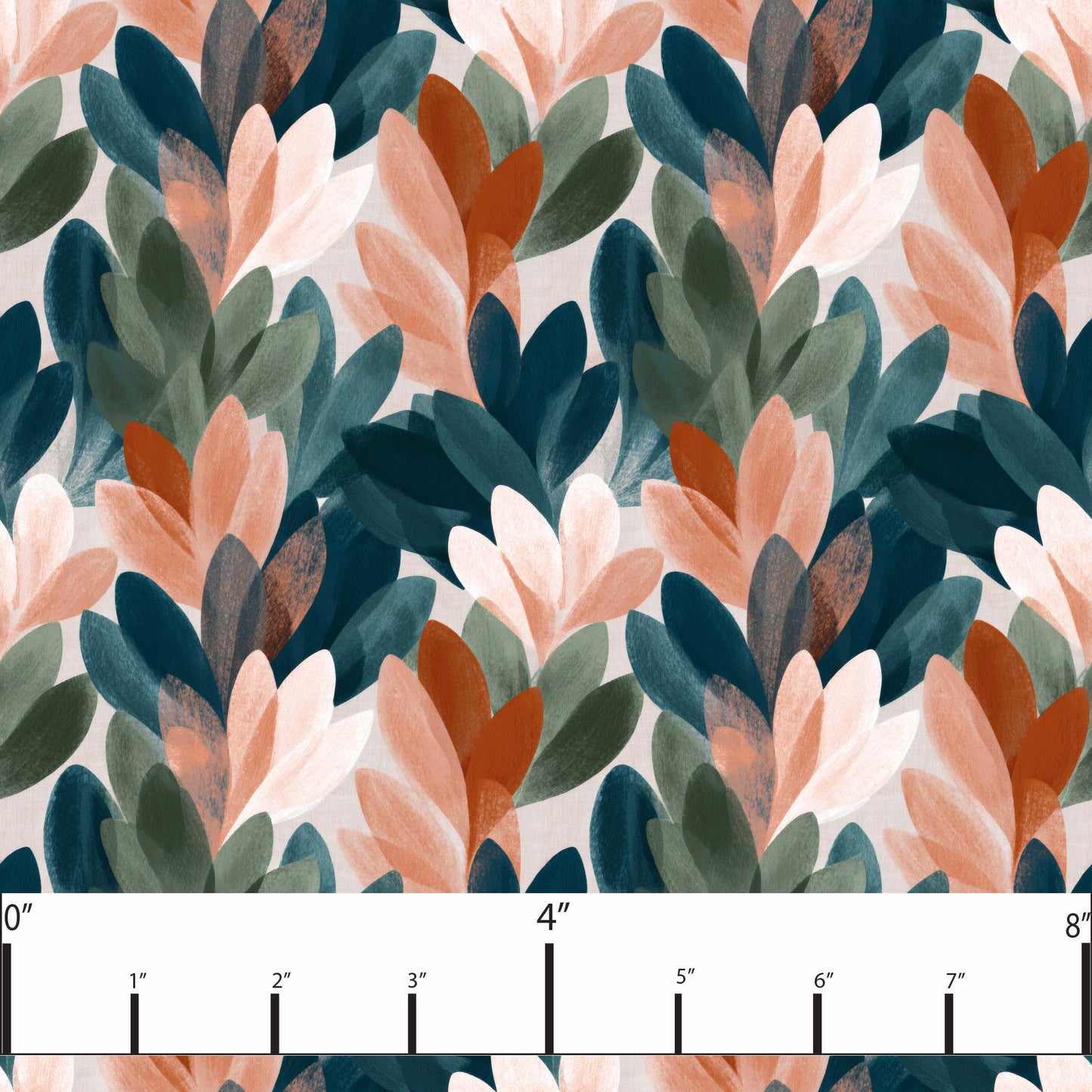 Layered leaves round 37 retail