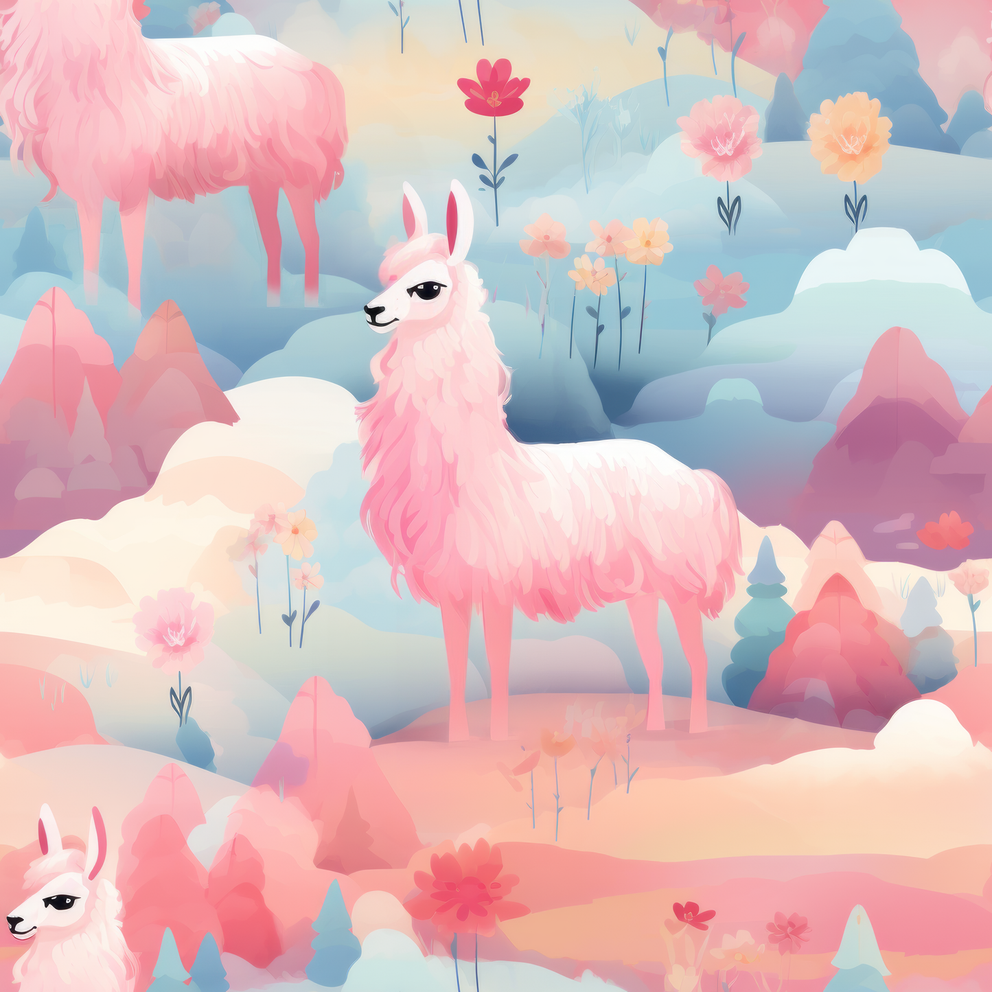 Llama dreams