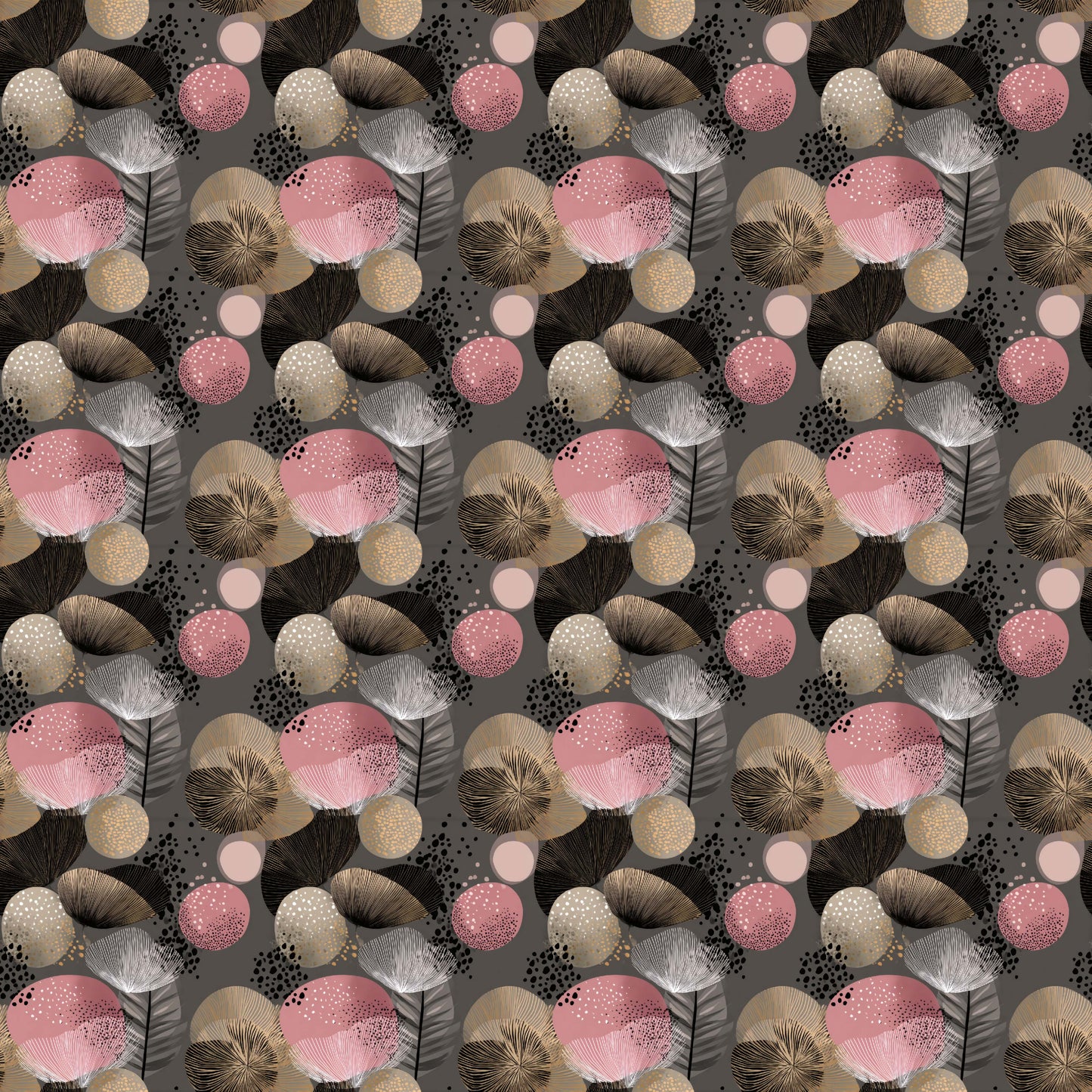 Modern abstract dots preorder round 39