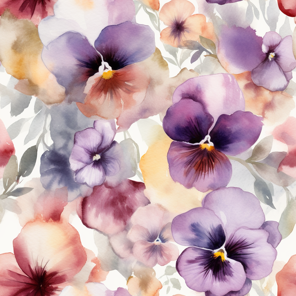 Pansies preorder round 37.5 retail