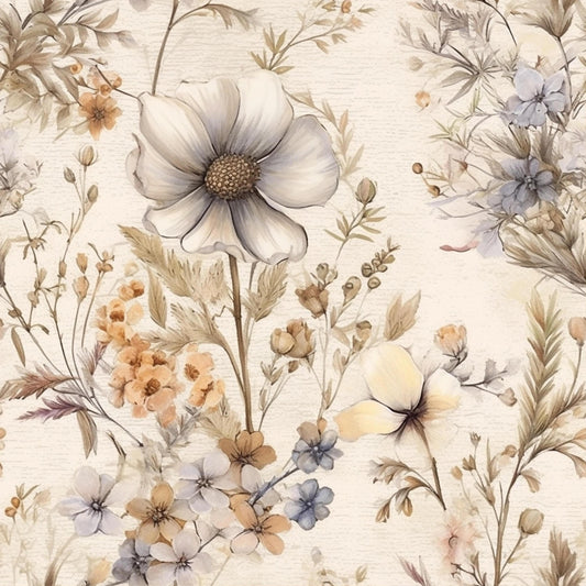 Pressed flowers preorder round 30