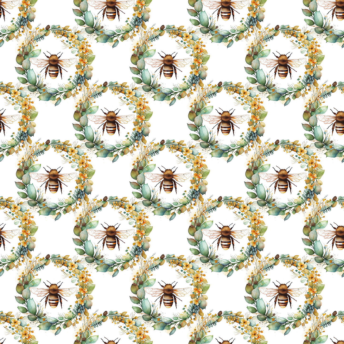 Queen bee cotton woven