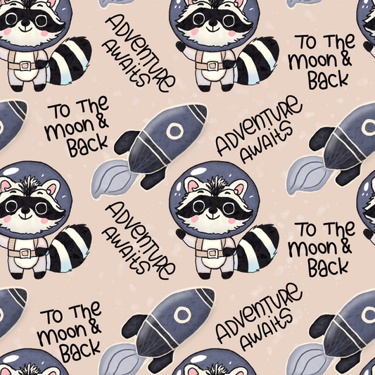 Space raccoon round 25 retail