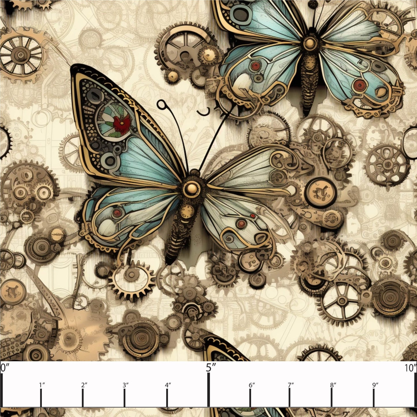 Steampunk butterflies preorder round 30