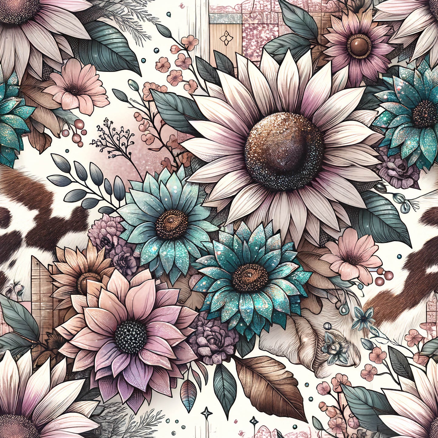Western sunflowers round 36 retail