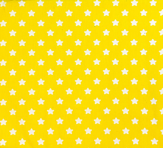 White stars on yellow